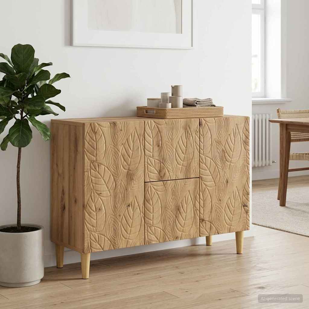 Servírovací Skříň Dub Artisan 89 X 34,5 X 60 Cm