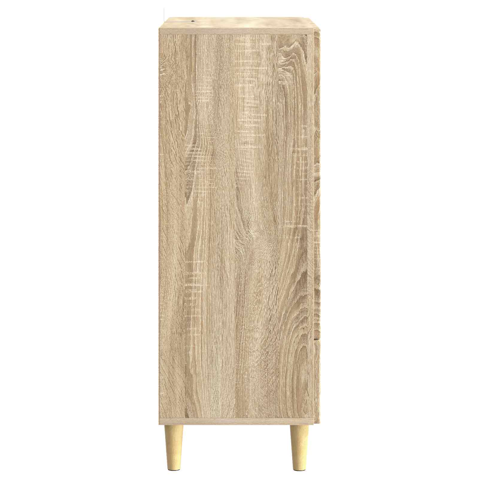 Servírovací Skříň Dub Sonoma 66 X 34,5 X 95 Cm Kompozitní Dřevo