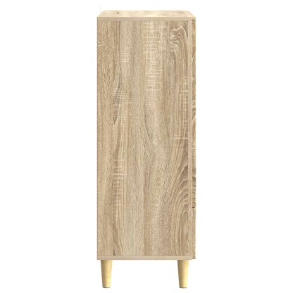Servírovací Skříň Dub Sonoma 66 X 34,5 X 95 Cm Kompozitní Dřevo