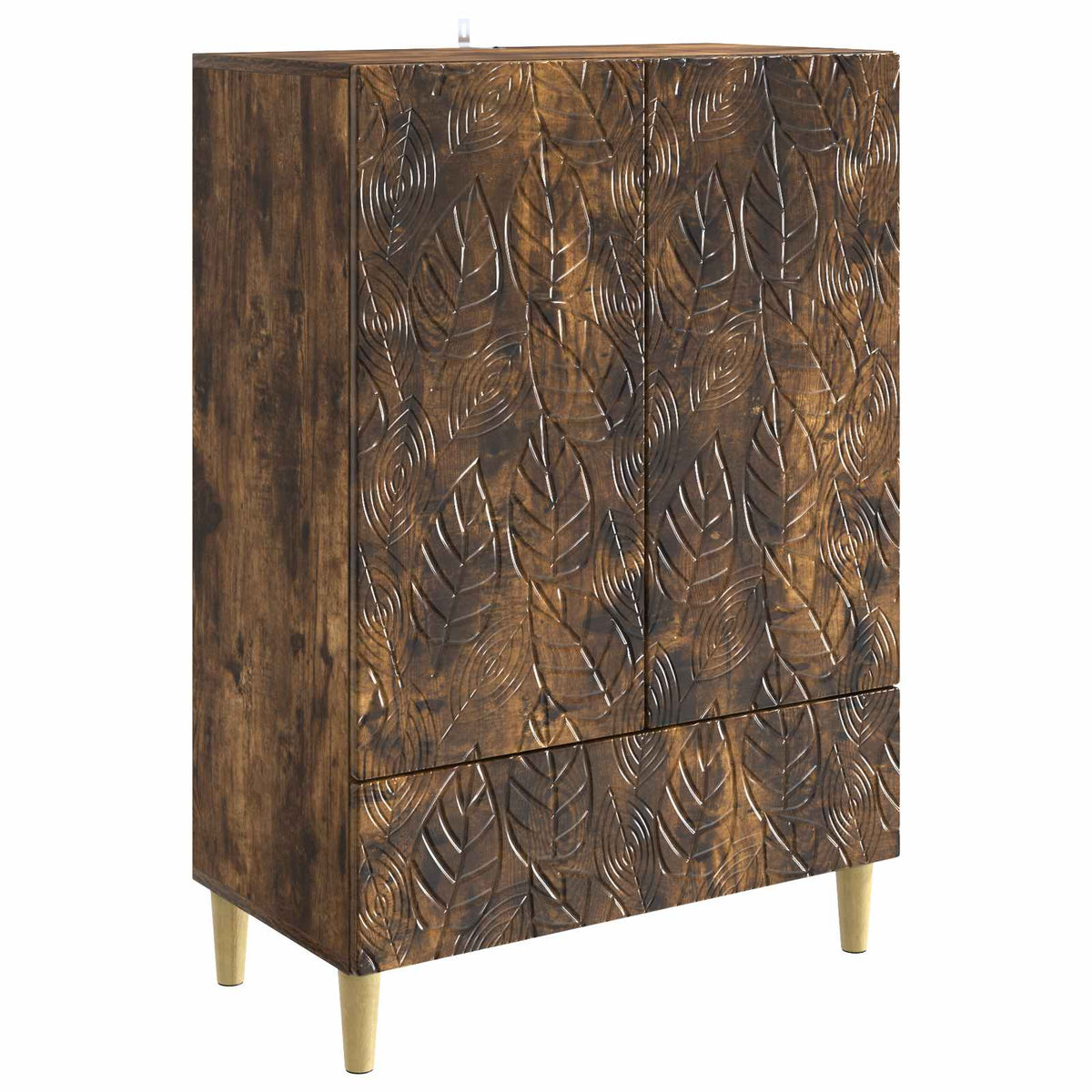 Servírovací Skříň Kouřový Dub 66 X 34,5 X 95 Cm