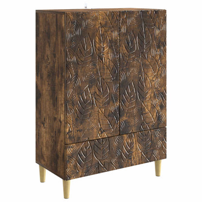 Servírovací Skříň Kouřový Dub 66 X 34,5 X 95 Cm