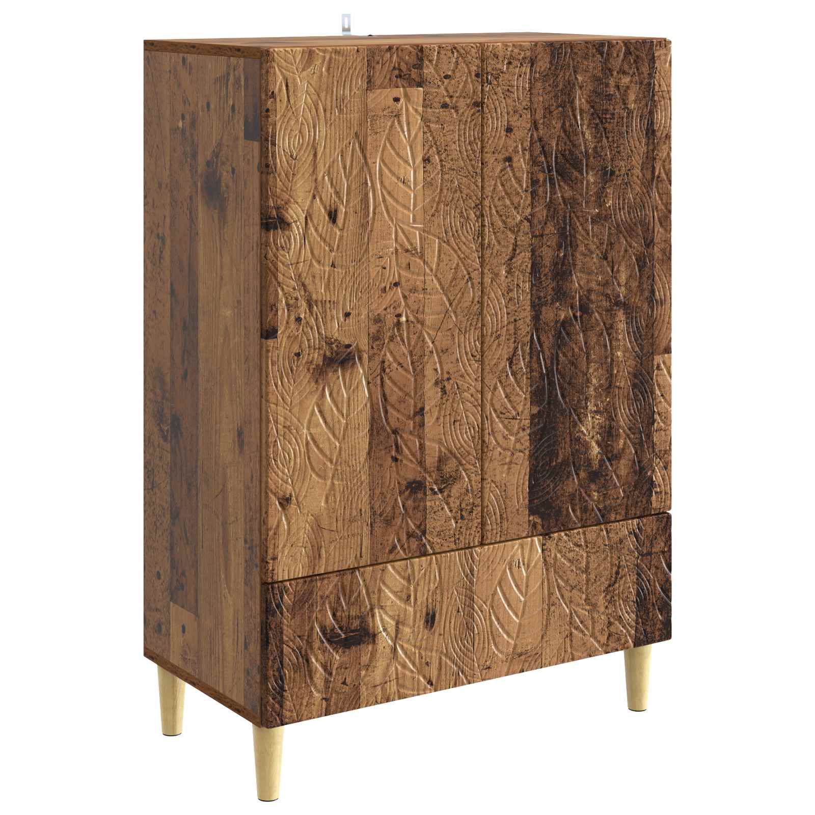 Servírovací Skříň Staré Dřevo 66 X 34,5 X 95 Cm