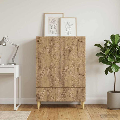 Servírovací Skříň Dub Artisan 66 X 34,5 X 95 Cm