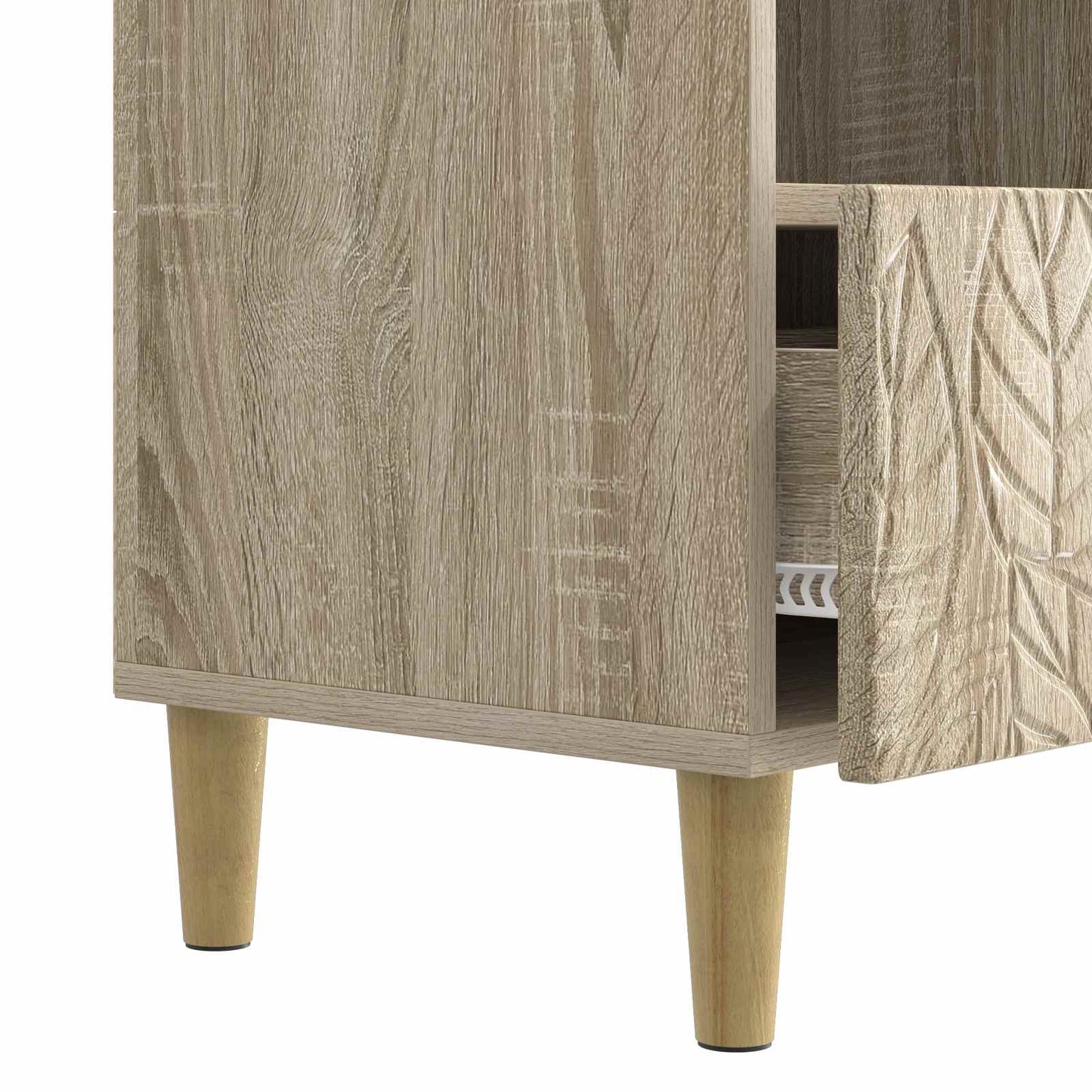 Televizní Skříň 102 X 34,5 X 50 Cm Dub Sonoma Kompozitní Dřevo