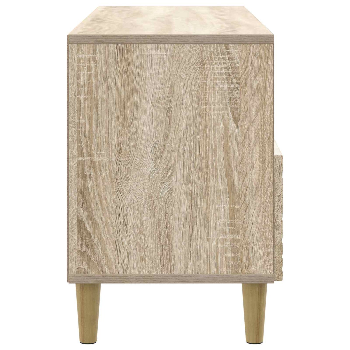Televizní Skříň 102 X 34,5 X 50 Cm Dub Sonoma Kompozitní Dřevo