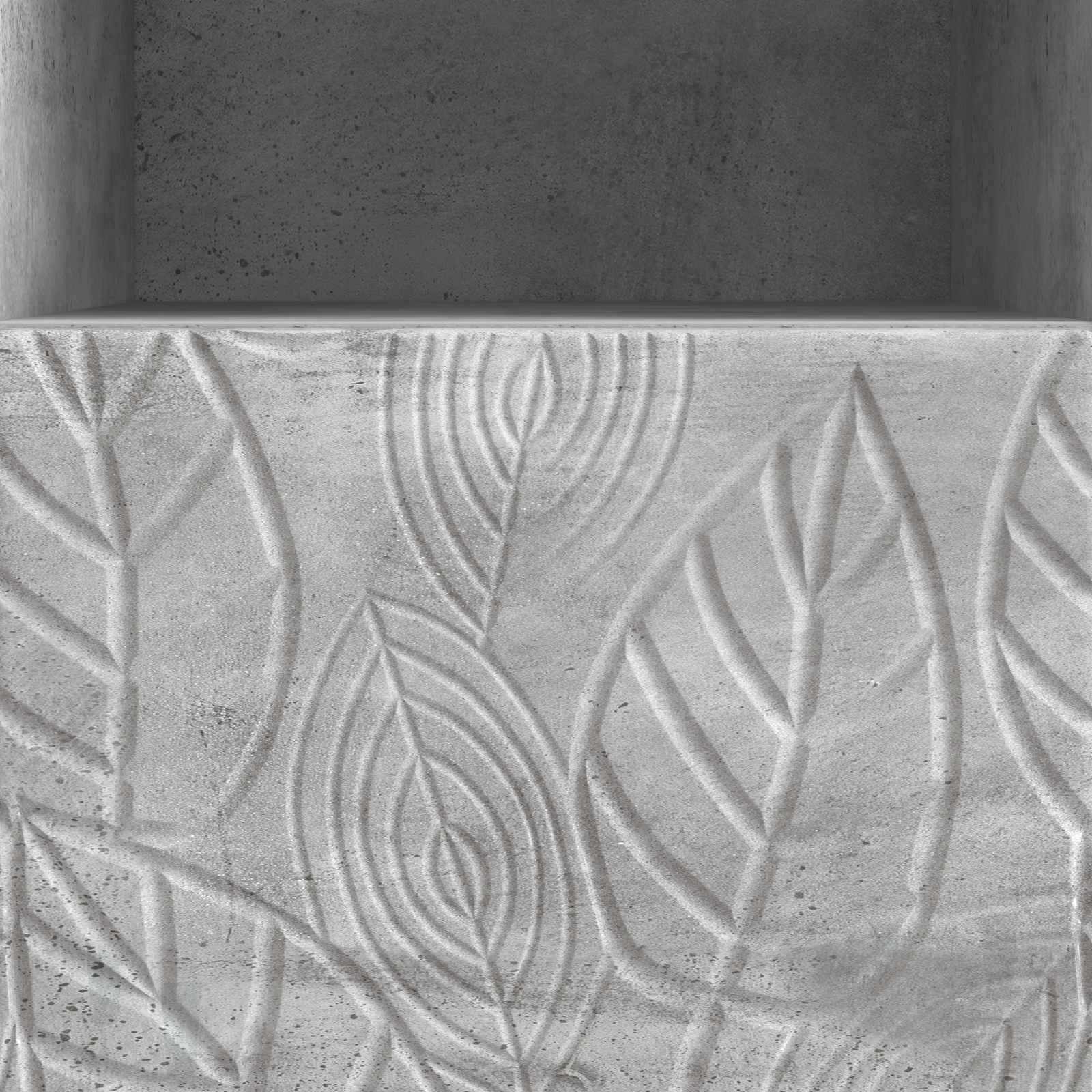 Televizní Skříň 102 X 34,5 X 50 Cm Betonově Šedá