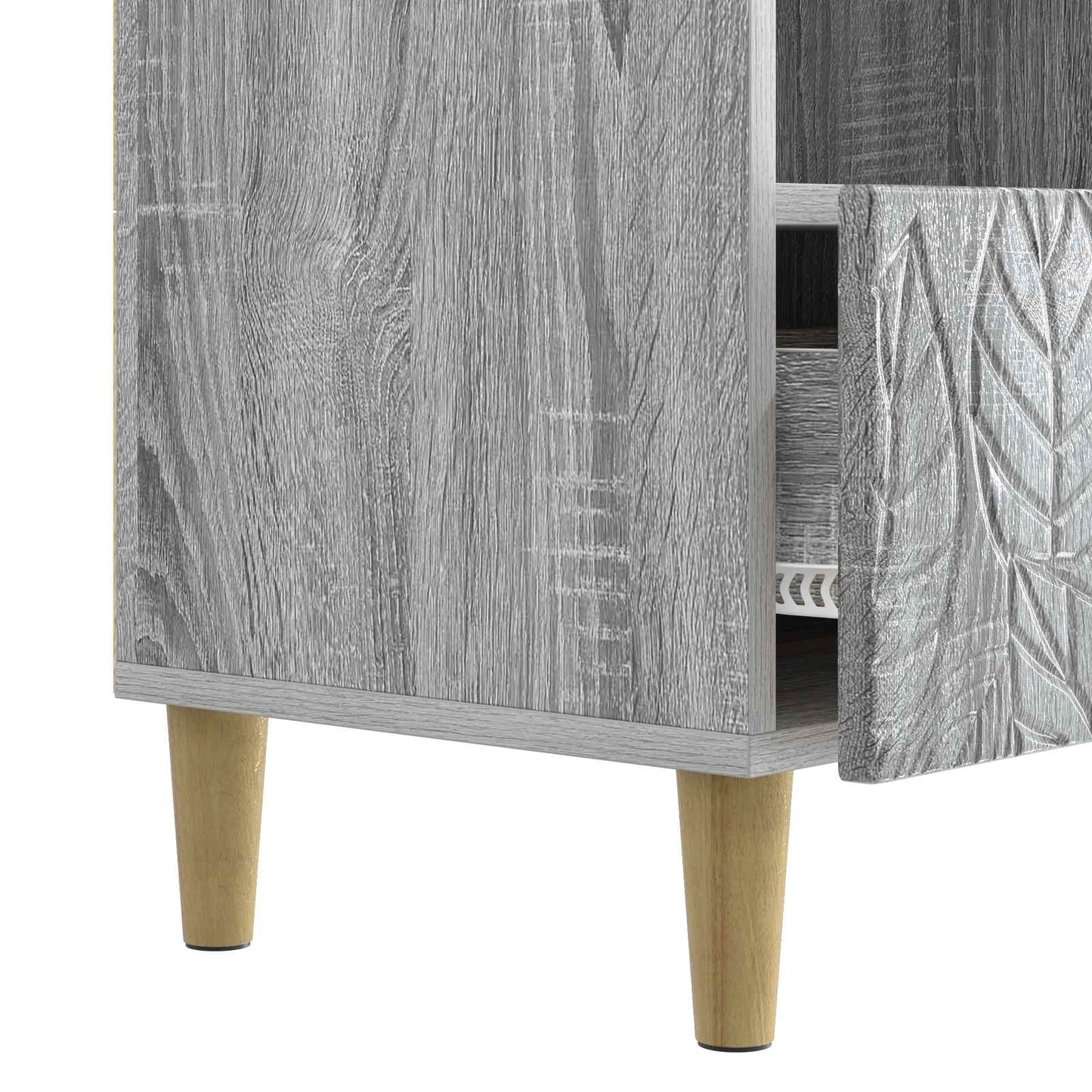 Televizní Skříň 102 X 34,5 X 50 Cm Šedý Sonoma Kompozitní Dřevo