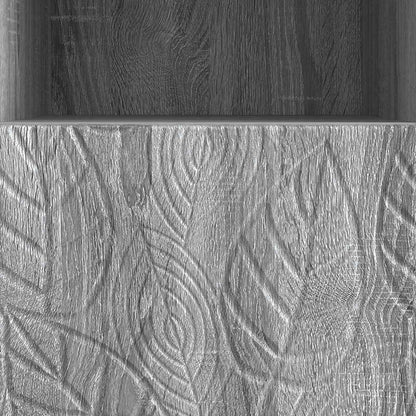 Televizní Skříň 102 X 34,5 X 50 Cm Šedý Sonoma Kompozitní Dřevo