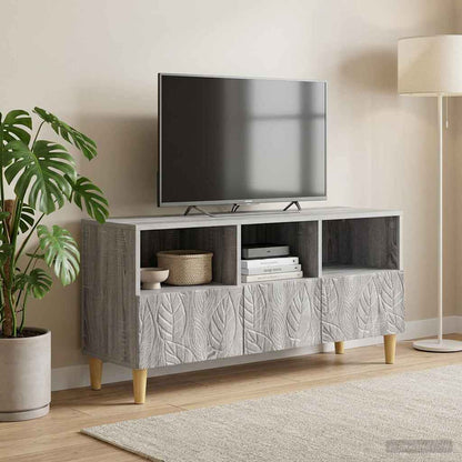 Televizní Skříň 102 X 34,5 X 50 Cm Šedý Sonoma Kompozitní Dřevo