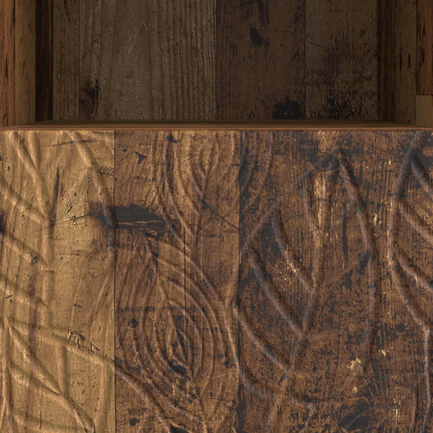 Televizní Skříň 102 X 34,5 X 50 Cm Staré Dřevo Kompozitní Dřevo