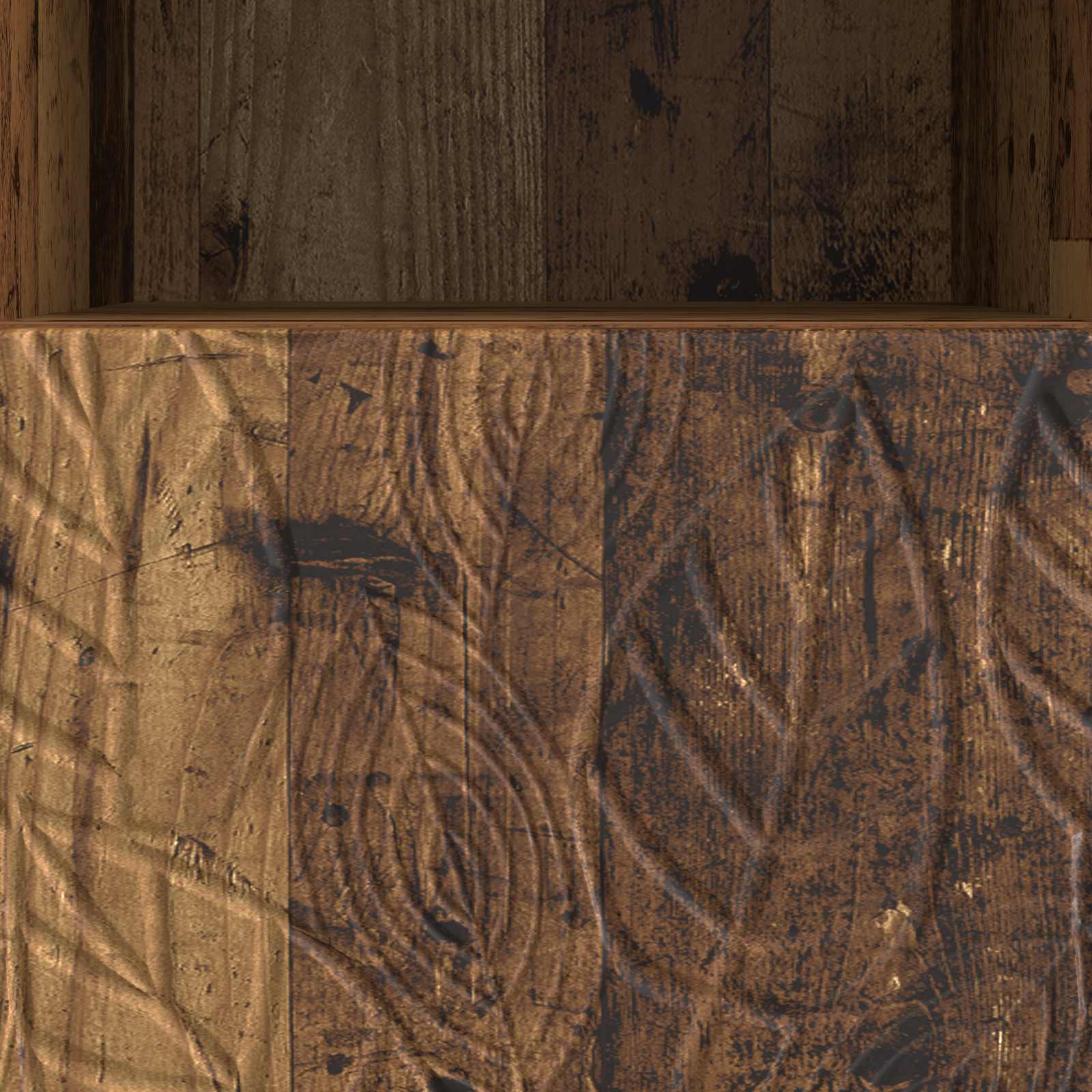 Televizní Skříň 102 X 34,5 X 50 Cm Staré Dřevo Kompozitní Dřevo