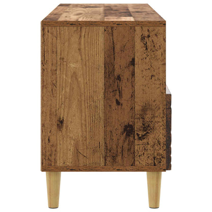 Televizní Skříň 102 X 34,5 X 50 Cm Staré Dřevo Kompozitní Dřevo