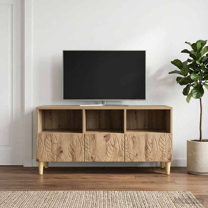 Televizní Skříň 102 X 34,5 X 50 Cm Dub Artisan Kompozitní Dřevo