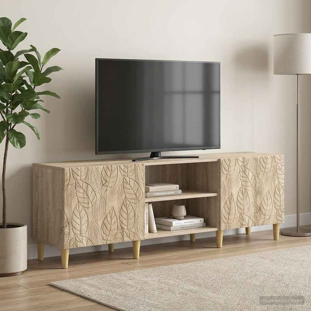 Televizní Skříň 150 X 31 X 50 Cm Dub Sonoma Kompozitní Dřevo