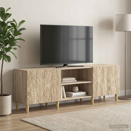 Televizní Skříň 150 X 31 X 50 Cm Dub Sonoma Kompozitní Dřevo