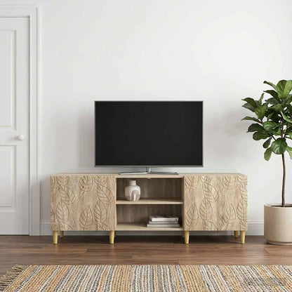 Televizní Skříň 150 X 31 X 50 Cm Dub Sonoma Kompozitní Dřevo