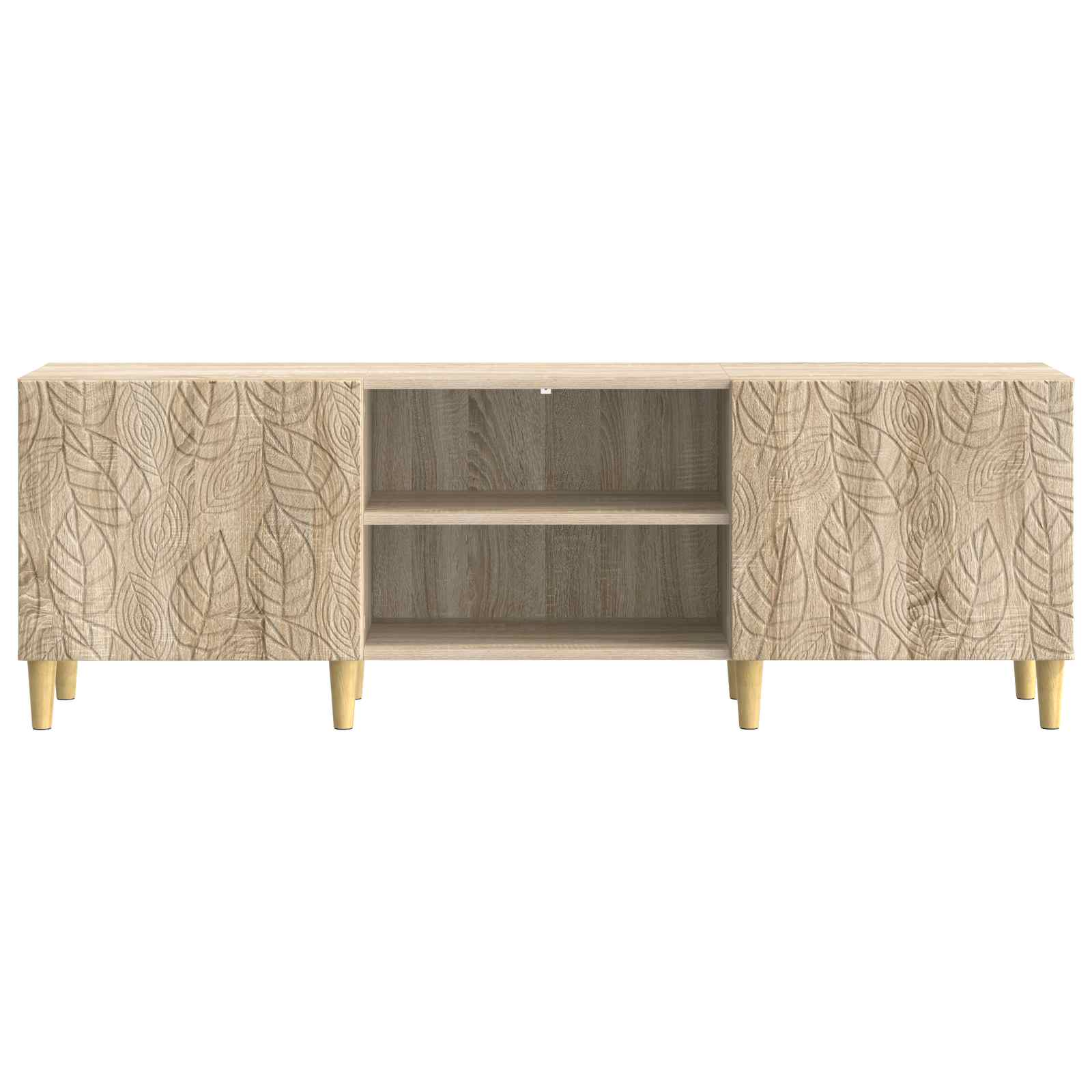Televizní Skříň 150 X 31 X 50 Cm Dub Sonoma Kompozitní Dřevo