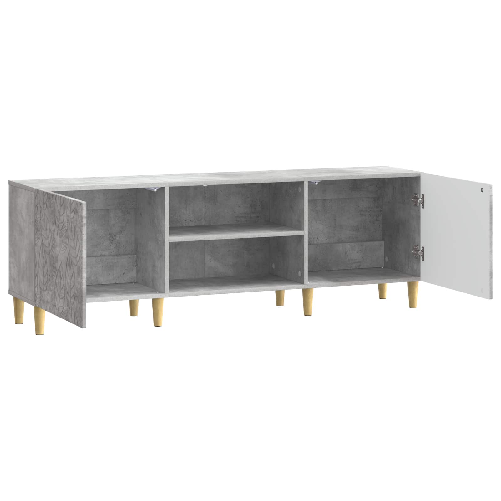 Televizní Skříň 150 X 31 X 50 Cm Betonově Šedá Kompozitní Dřevo