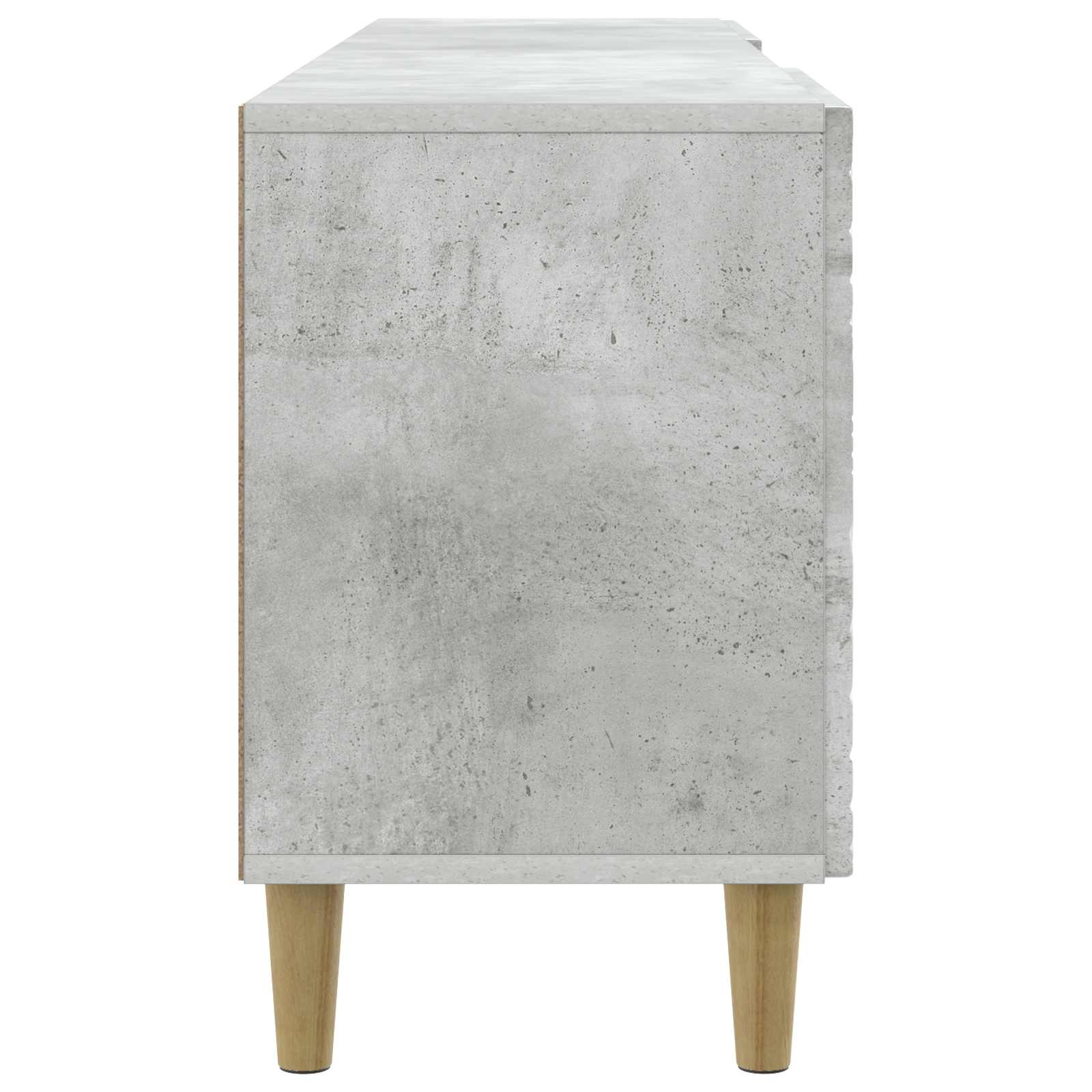 Televizní Skříň 150 X 31 X 50 Cm Betonově Šedá Kompozitní Dřevo