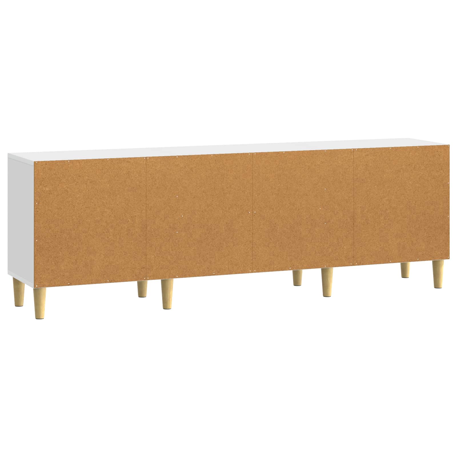 Televizní Skříň 150 X 31 X 50 Cm Bílá S Vysokým Leskem