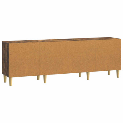 Televizní Skříň 150 X 31 X 50 Cm Kouřový Dub Kompozitní Dřevo