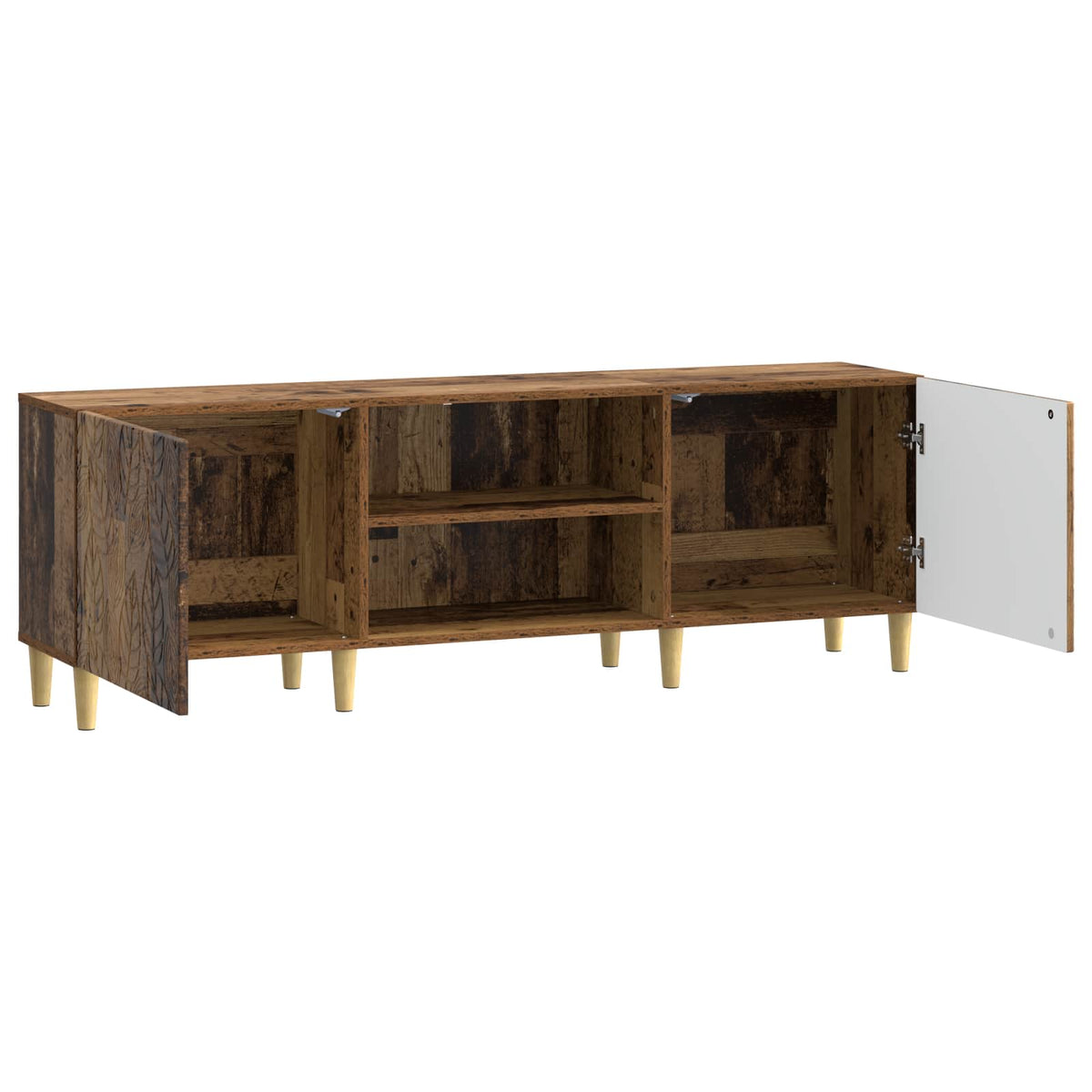 Televizní Skříň 150 X 31 X 50 Cm Staré Dřevo Kompozitní Dřevo