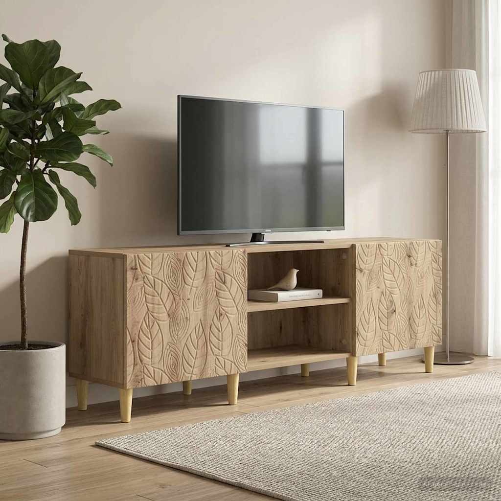 Televizní Skříň 150 X 31 X 50 Cm Dub Artisan Kompozitní Dřevo
