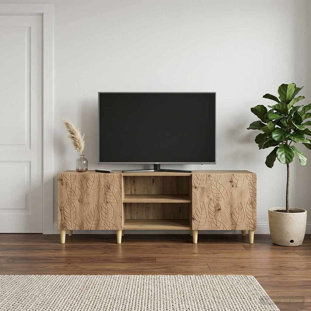 Televizní Skříň 150 X 31 X 50 Cm Dub Artisan Kompozitní Dřevo