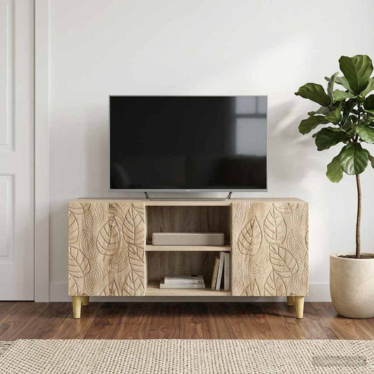 Televizní Skříň 102 X 34,5 X 50 Cm Dub Sonoma Kompozitní Dřevo