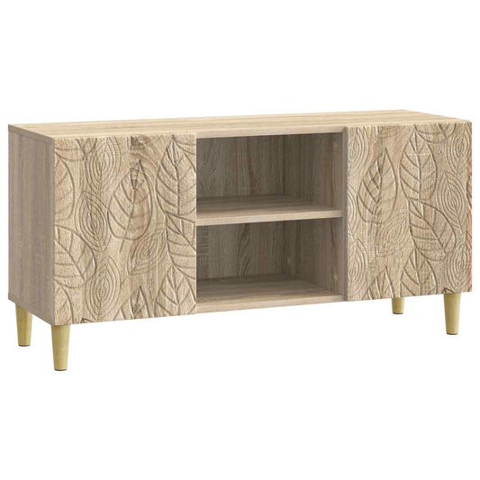 Televizní Skříň 102 X 34,5 X 50 Cm Dub Sonoma Kompozitní Dřevo