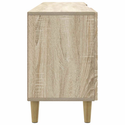Televizní Skříň 102 X 34,5 X 50 Cm Dub Sonoma Kompozitní Dřevo