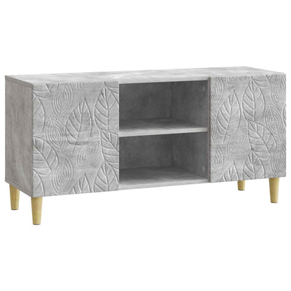 Televizní Skříň 102 X 34,5 X 50 Cm Betonově Šedá