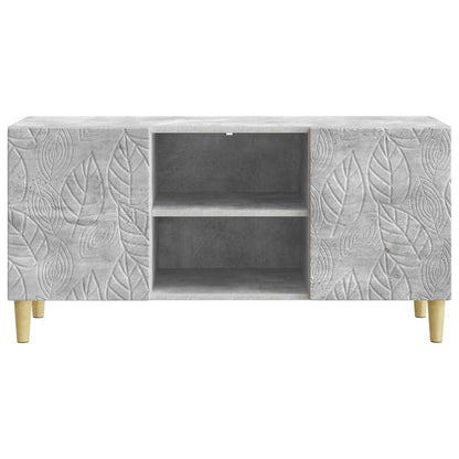 Televizní Skříň 102 X 34,5 X 50 Cm Betonově Šedá