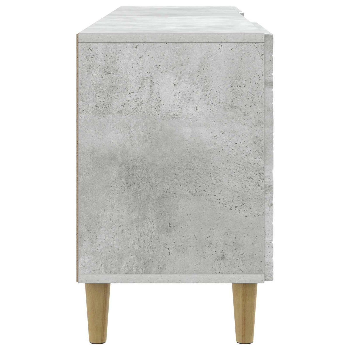 Televizní Skříň 102 X 34,5 X 50 Cm Betonově Šedá