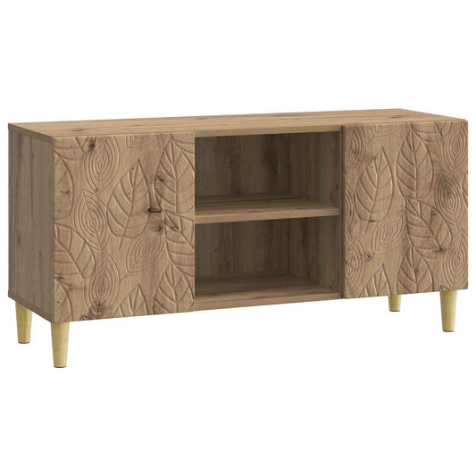 Televizní Skříň 102 X 34,5 X 50 Cm Dub Artisan Kompozitní Dřevo