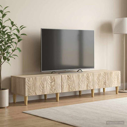 Televizní Skříň 147 X 34,5 X 30 Cm Dub Sonoma Kompozitní Dřevo