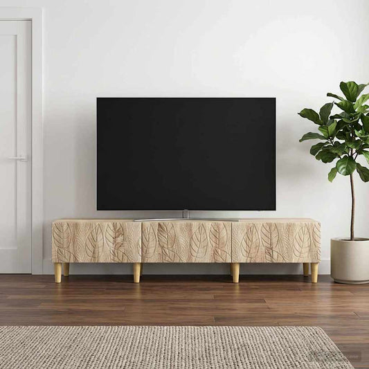 Televizní Skříň 147 X 34,5 X 30 Cm Dub Sonoma Kompozitní Dřevo