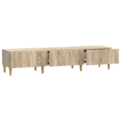 Televizní Skříň 147 X 34,5 X 30 Cm Dub Sonoma Kompozitní Dřevo