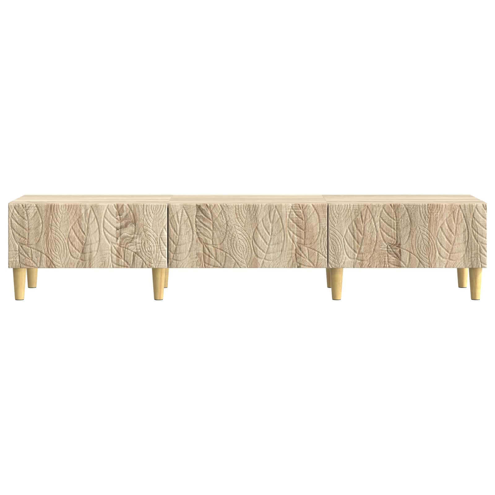 Televizní Skříň 147 X 34,5 X 30 Cm Dub Sonoma Kompozitní Dřevo