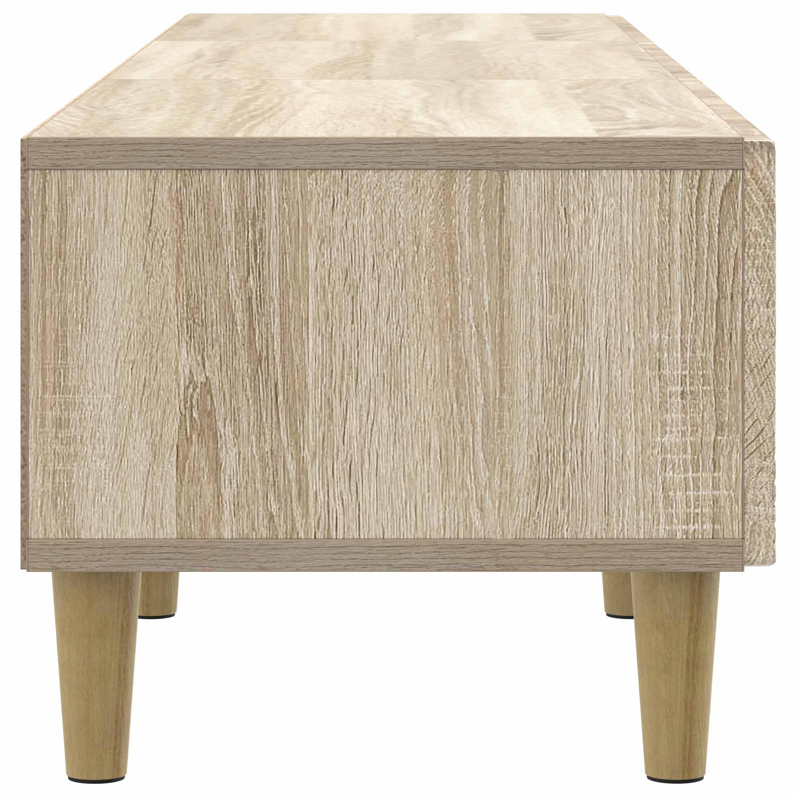 Televizní Skříň 147 X 34,5 X 30 Cm Dub Sonoma Kompozitní Dřevo