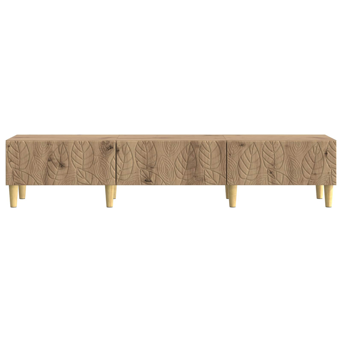 Televizní Skříň 147 X 34,5 X 30 Cm Dub Artisan Kompozitní Dřevo