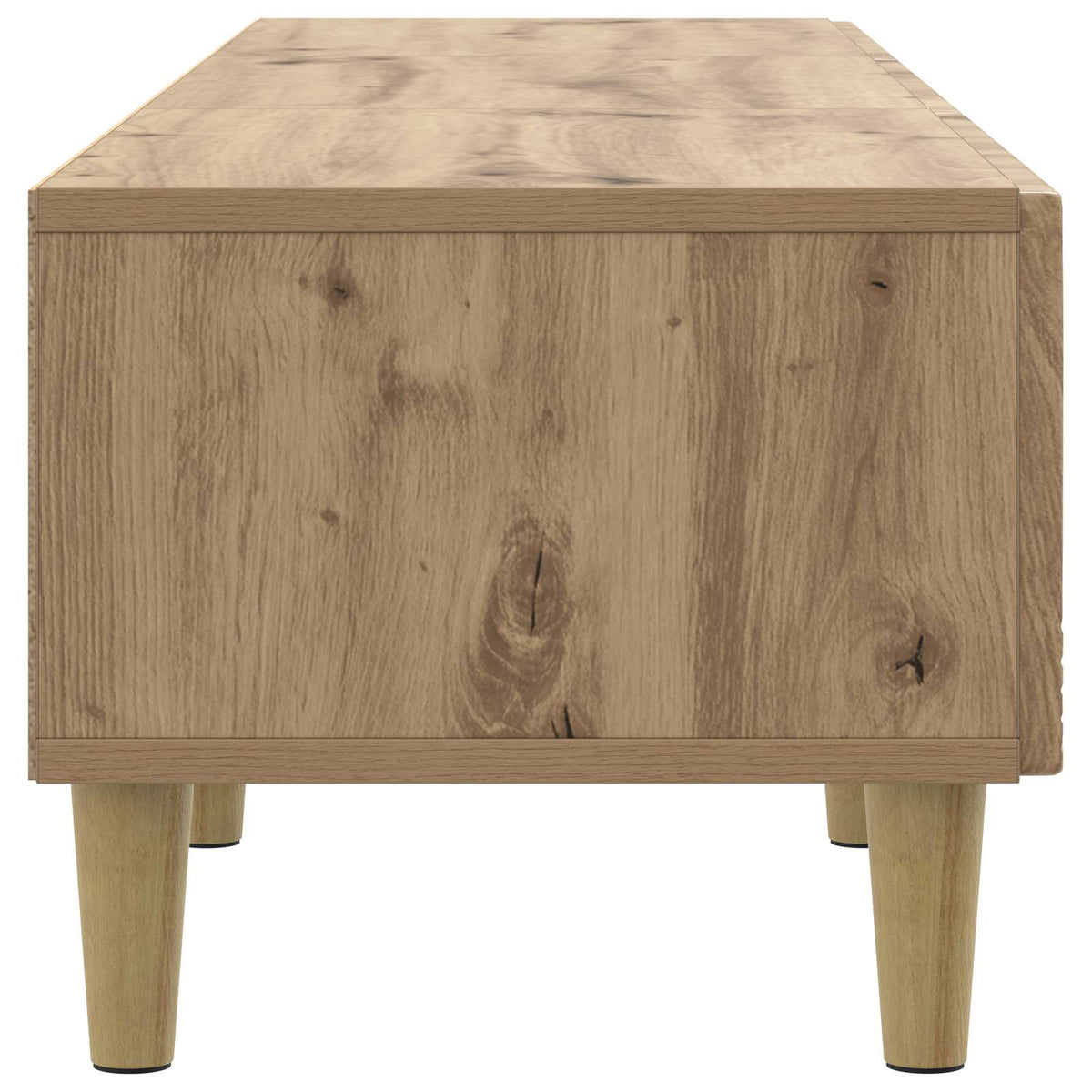 Televizní Skříň 147 X 34,5 X 30 Cm Dub Artisan Kompozitní Dřevo