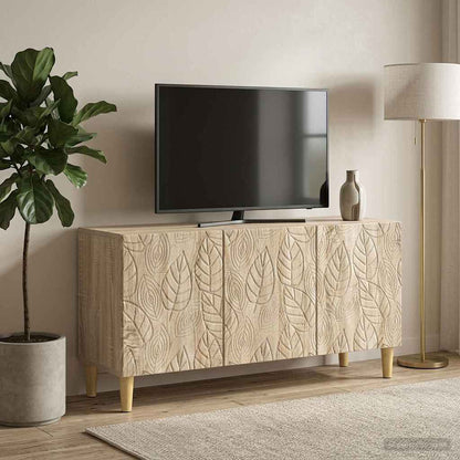 Televizní Skříň 99 X 34,5 X 50 Cm Dub Sonoma Kompozitní Dřevo