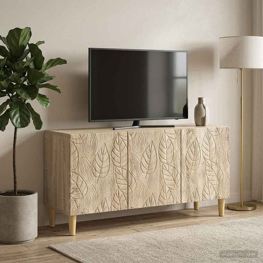 Televizní Skříň 99 X 34,5 X 50 Cm Dub Sonoma Kompozitní Dřevo