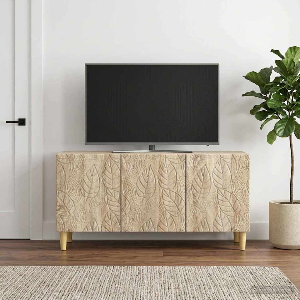 Televizní Skříň 99 X 34,5 X 50 Cm Dub Sonoma Kompozitní Dřevo