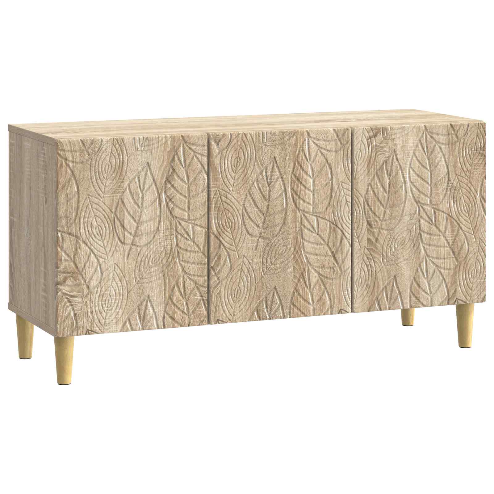 Televizní Skříň 99 X 34,5 X 50 Cm Dub Sonoma Kompozitní Dřevo