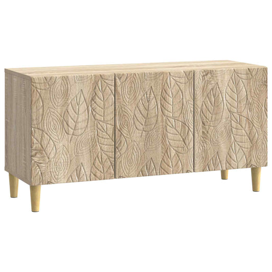 Televizní Skříň 99 X 34,5 X 50 Cm Dub Sonoma Kompozitní Dřevo