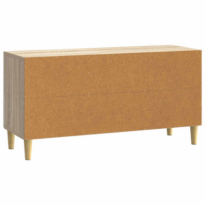 Televizní Skříň 99 X 34,5 X 50 Cm Dub Sonoma Kompozitní Dřevo
