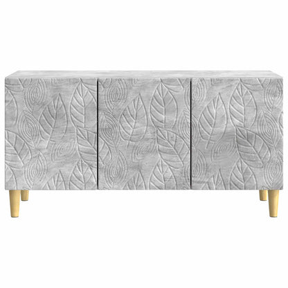 Televizní Skříň 99 X 34,5 X 50 Cm Betonově Šedá
