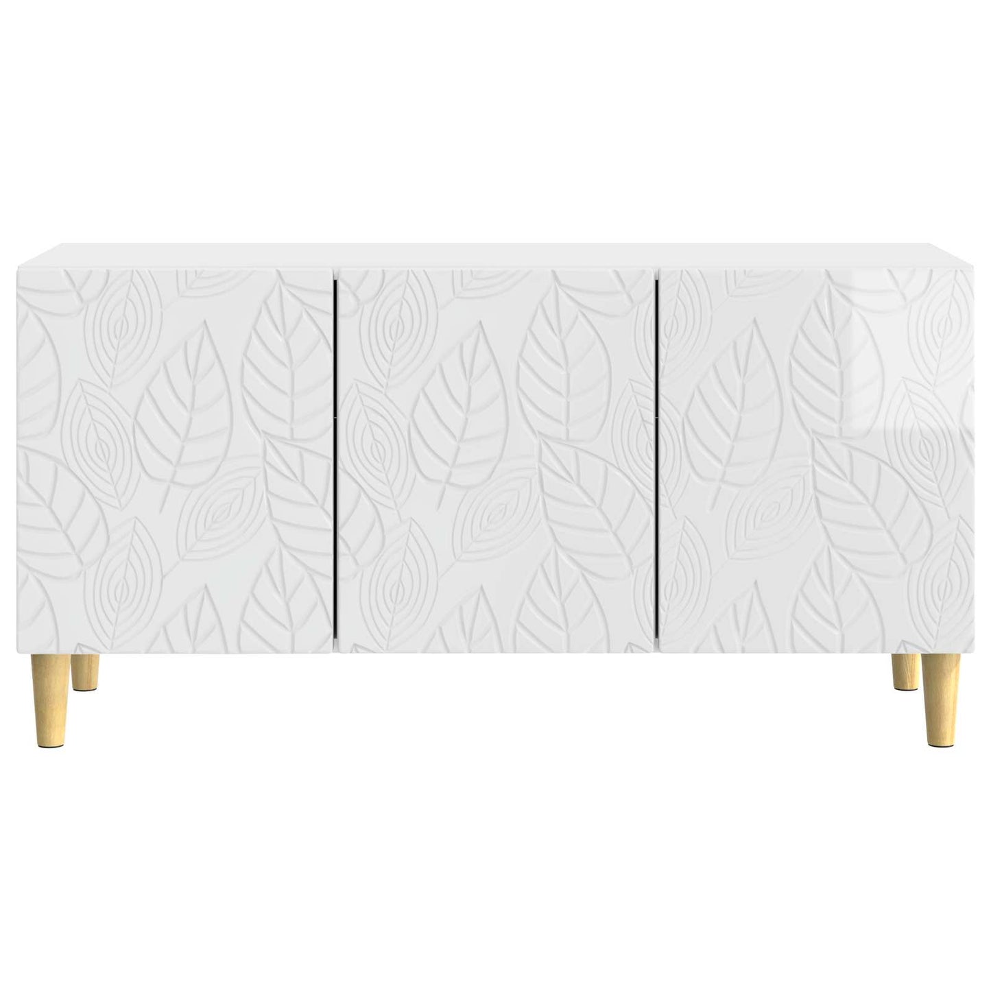 Televizní Skříň 99 X 34,5 X 50 Cm Bílá S Vysokým Leskem